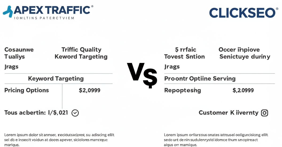 Apex Traffic vs. ClickSEO