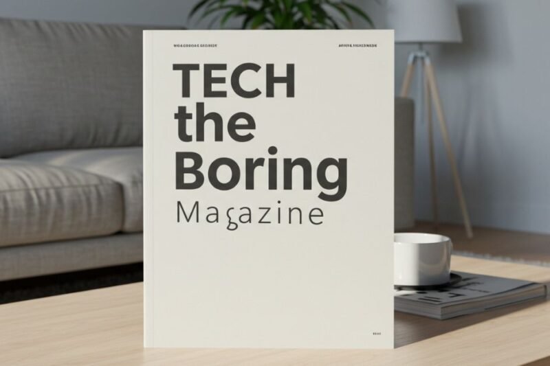 Tech TheBoringMagazine: A Hub for Innovation & Technology Trends